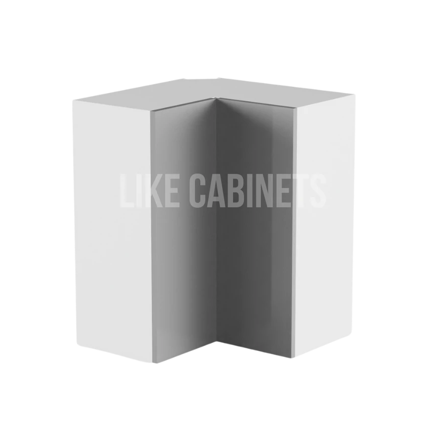 High Gloss Gray Easy Reach Wall Cabinet