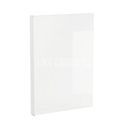 High Gloss White Dishwasher Return Panel 3''W Filler