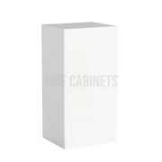 High Gloss White 36'' H 15'' W Single Door Wall Cabinet