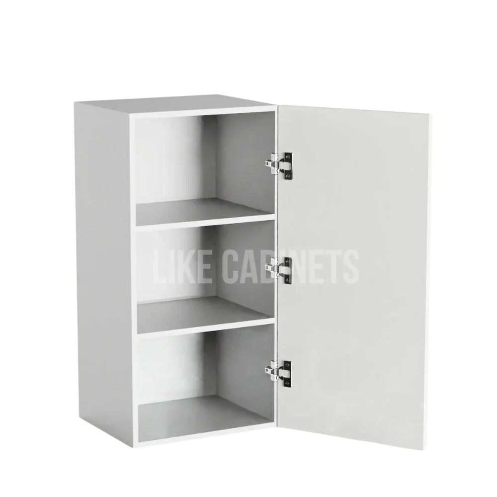 High Gloss White 36'' H Single Door Wall Cabinet