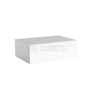 High Gloss White 36'' W Refrigerator Wall Cabinet 24'' Deep