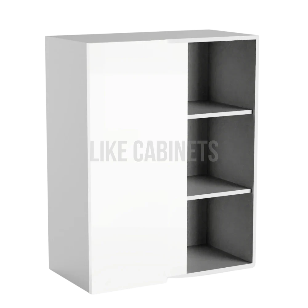 High Gloss White 30'' H Wall Blind Cabinet