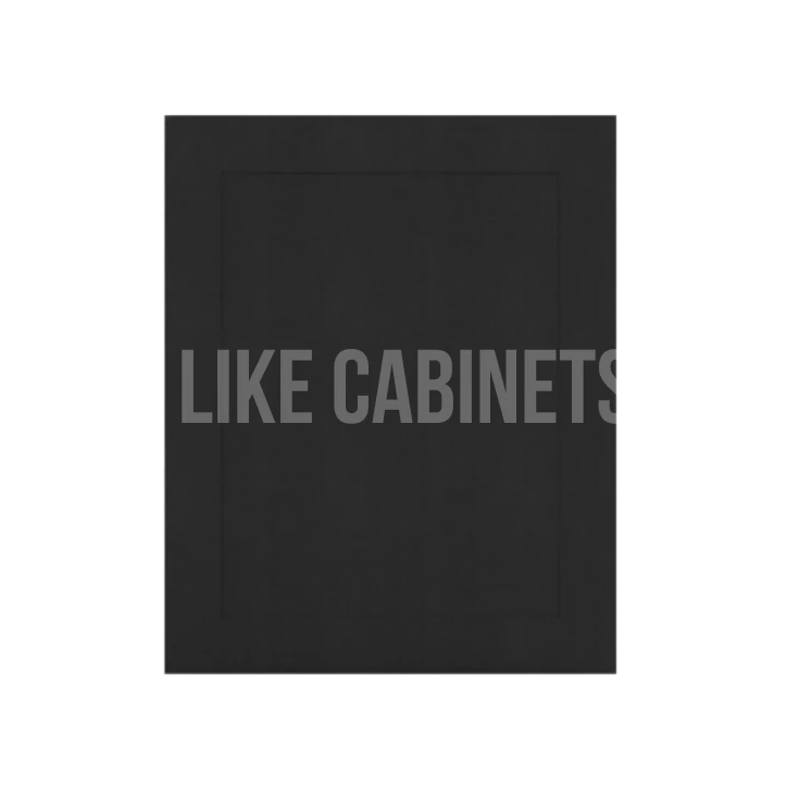 Iron Black Shaker Base Decorative Door Panel