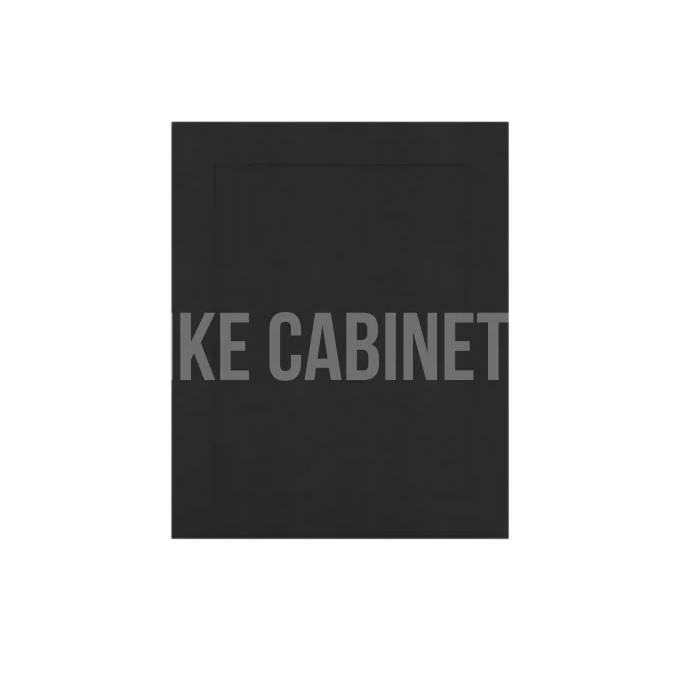 Iron Black Shaker Base Decorative Door Panel