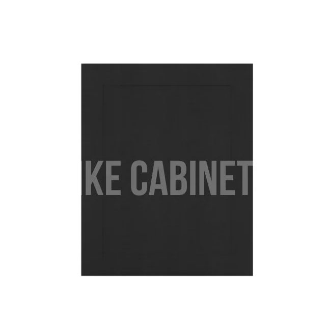 Iron Black Shaker Vanity Decorative Door Panel