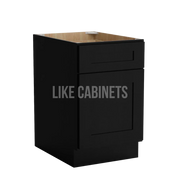 Iron Black Document File Base Cabinet