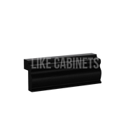 Iron Black Light Rail Moulding