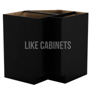 Iron Black Shaker Lazy Susan Base Cabinet