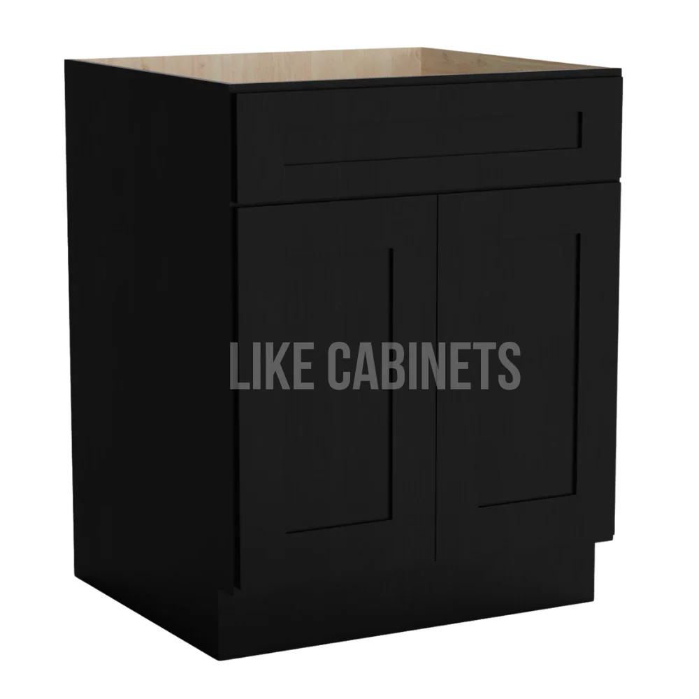 Iron Black Sink Base 27''