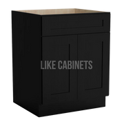 Iron Black Sink Base 27''