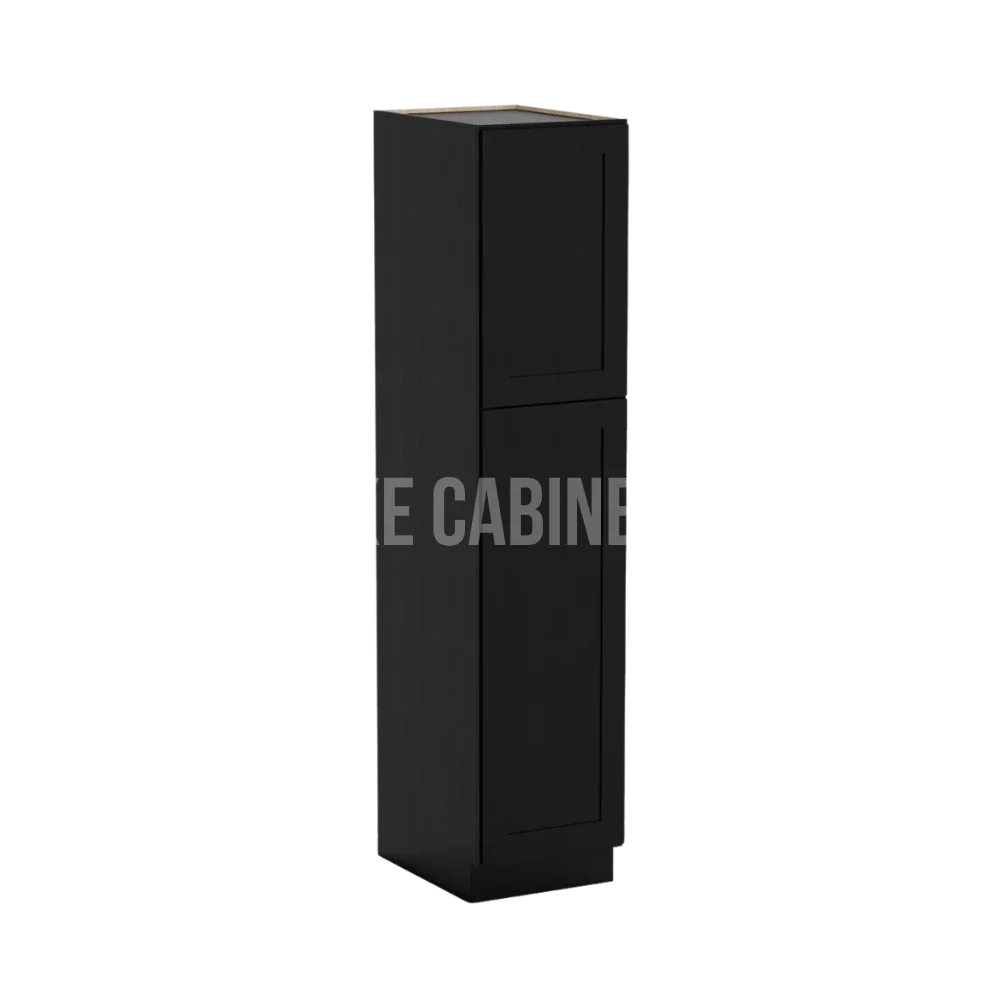 Iron Black 18'' W Utility Pantry Cabinet