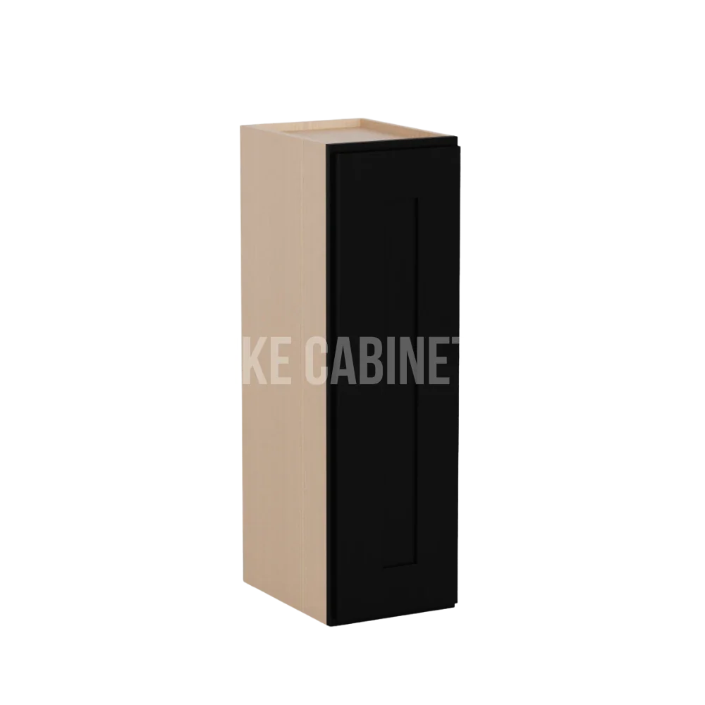 Iron Black 30'' H Single Door Wall Cabinet