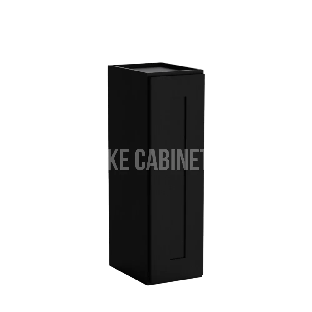 Iron Black 30'' H Single Door Wall Cabinet