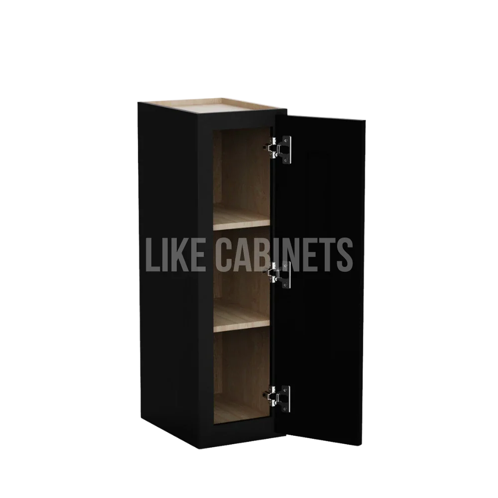 Iron Black 30'' H Single Door Wall Cabinet