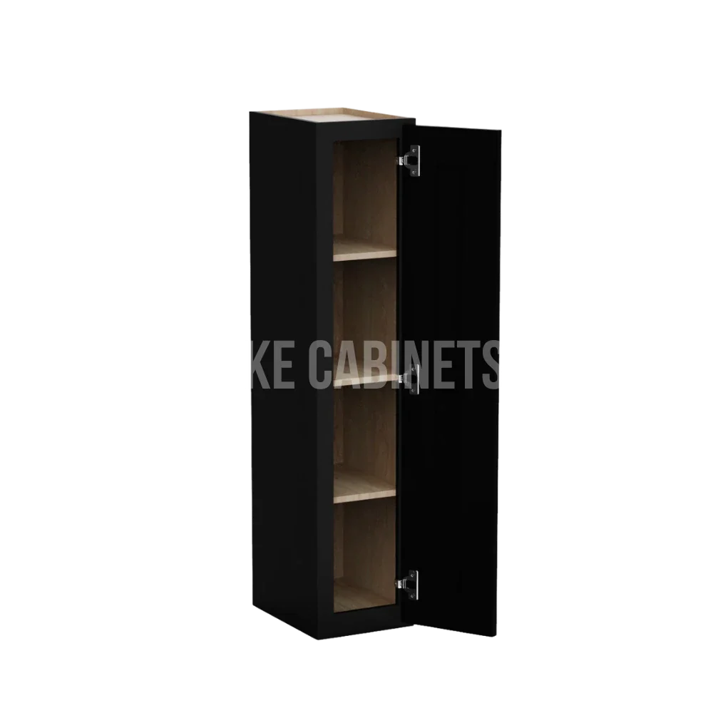 Iron Black 42'' H Single Door Wall Cabinet