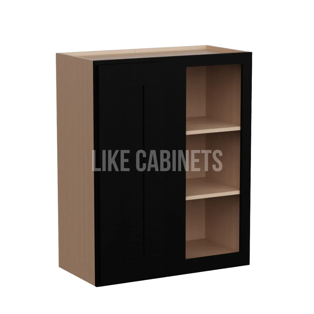 Iron Black 30'' H Wall Blind Cabinet