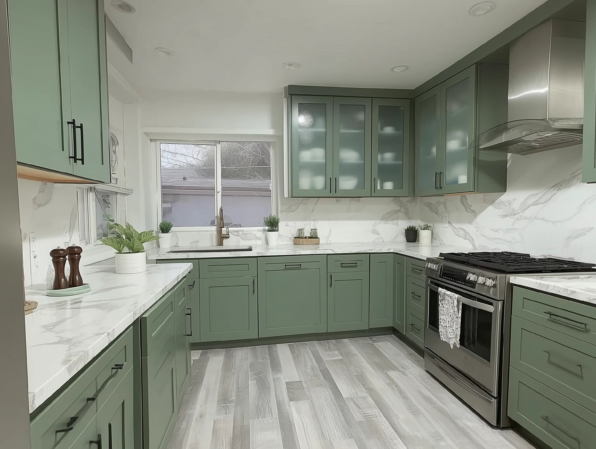 Aston Green Refrigerator Wall Cabinet 30''W 24''D 12''H