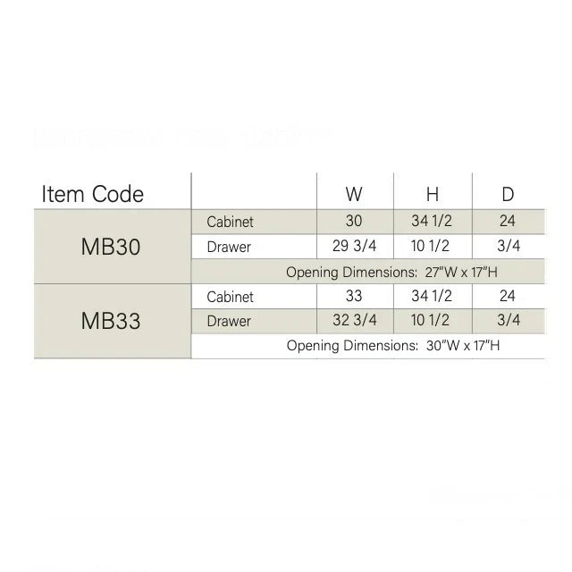 Slim White Oak Shaker Microwave Base Cabinet