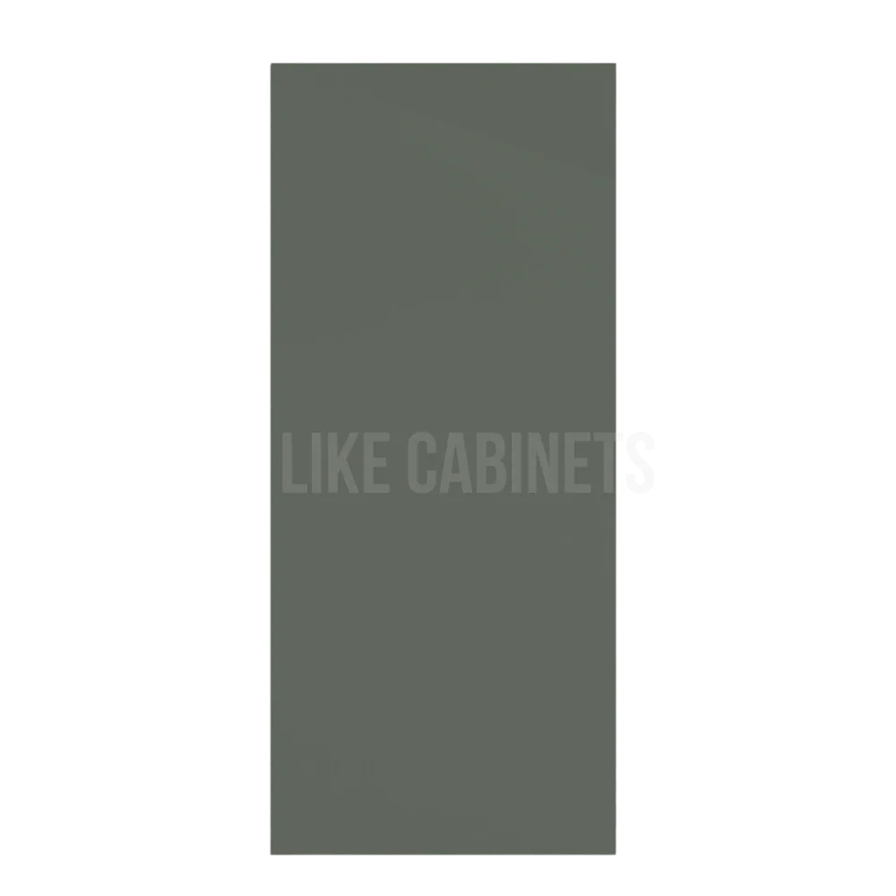 Slim Shaker Green Finished Plywood Island Panel