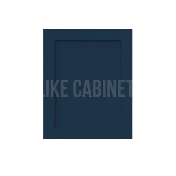 Navy Blue Shaker Base Decorative Door Panel