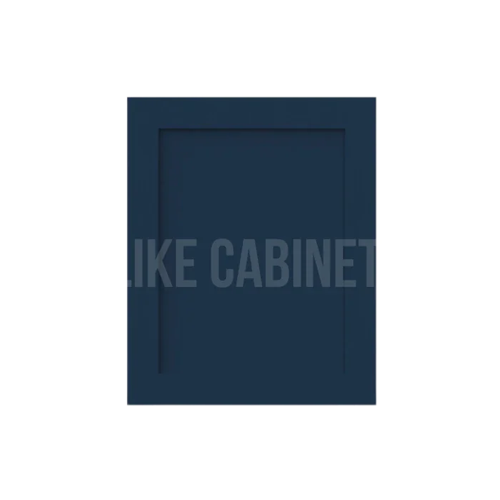 Navy Blue Shaker Vanity Decorative Door Panel