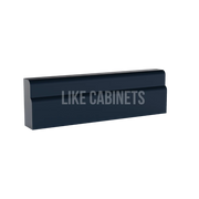 Navy Blue Shaker Furniture Base Moulding