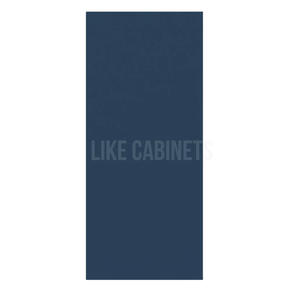 Navy Blue Shaker Plywood Island Panel