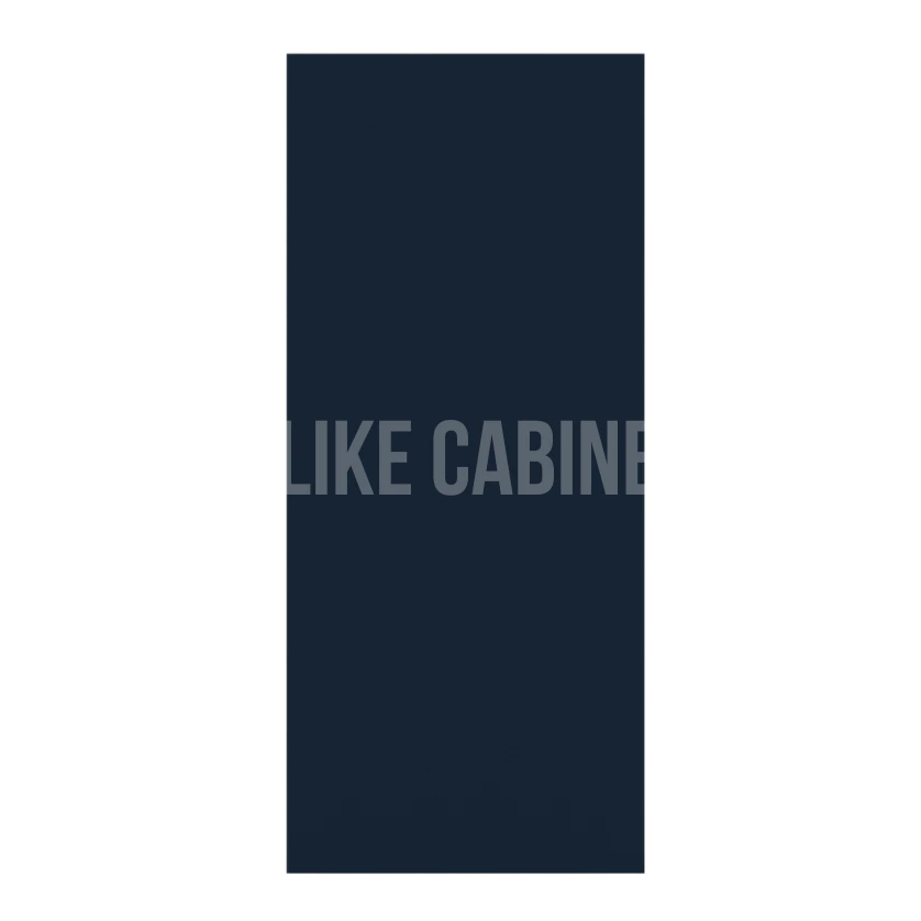 Navy Blue Shaker Plywood Island Panel