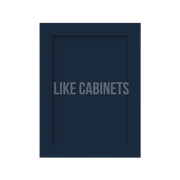 Navy Blue Shaker Cabinet Sample Door