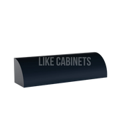 Navy Blue Shaker Shoe Moulding