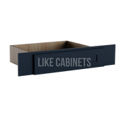 Navy Blue Shaker Knee Drawer