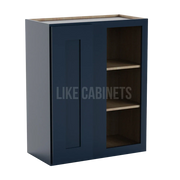 Navy Blue Shaker 30'' H Wall Blind Cabinet