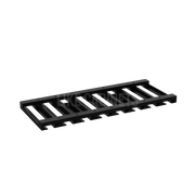 Iron Black Glass Holder