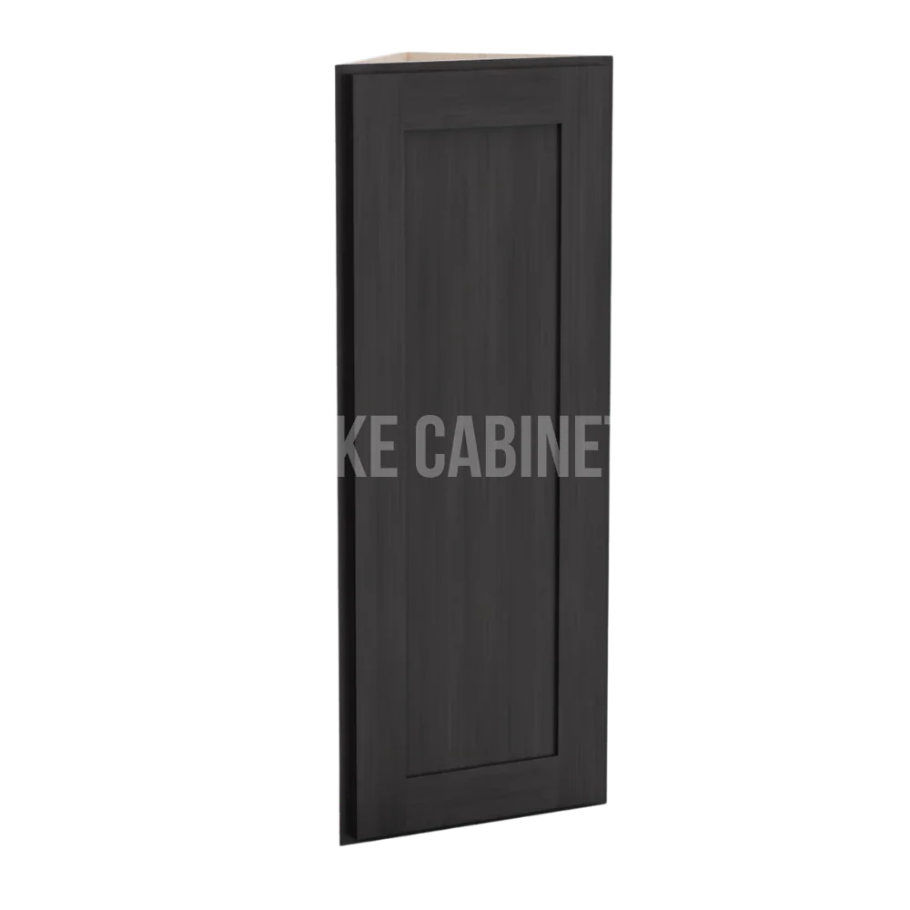 Smokey Ash Angle Wall Cabinet