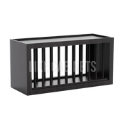 Smokey Ash Shaker Plate Rack