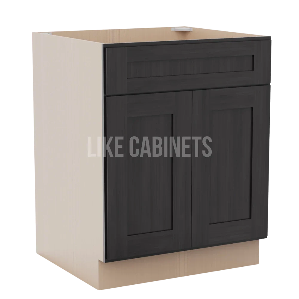 Smokey Ash Sink Base 27''