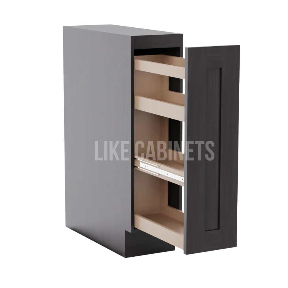 Smokey Ash Spice Pull Base Cabinet