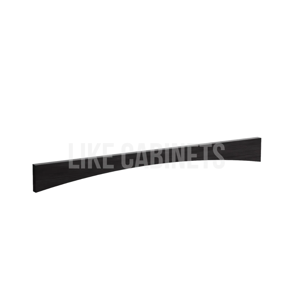 Smokey Ash Arched Valance