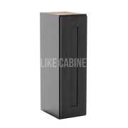 Smokey Ash 30" H 9"W Single Door Wall Cabinet