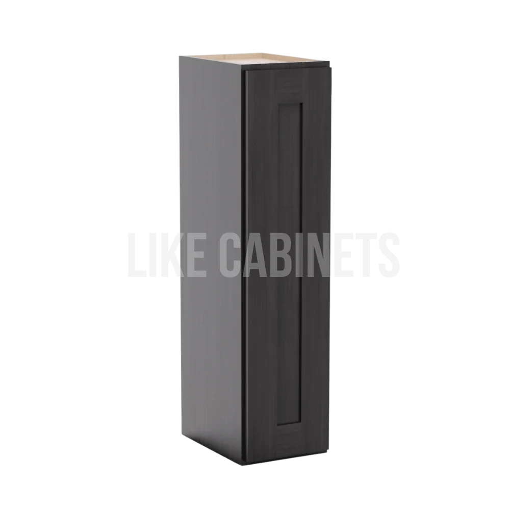 Smokey Ash 36'' H 9"W Single Door Wall Cabinet
