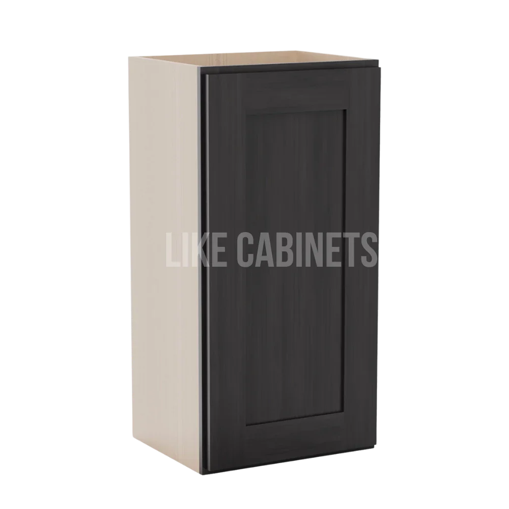 Smokey Ash 36'' H Single Door Wall Cabinet