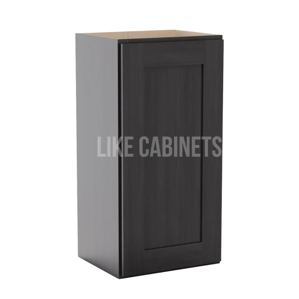 Smokey Ash 36'' H Single Door Wall Cabinet