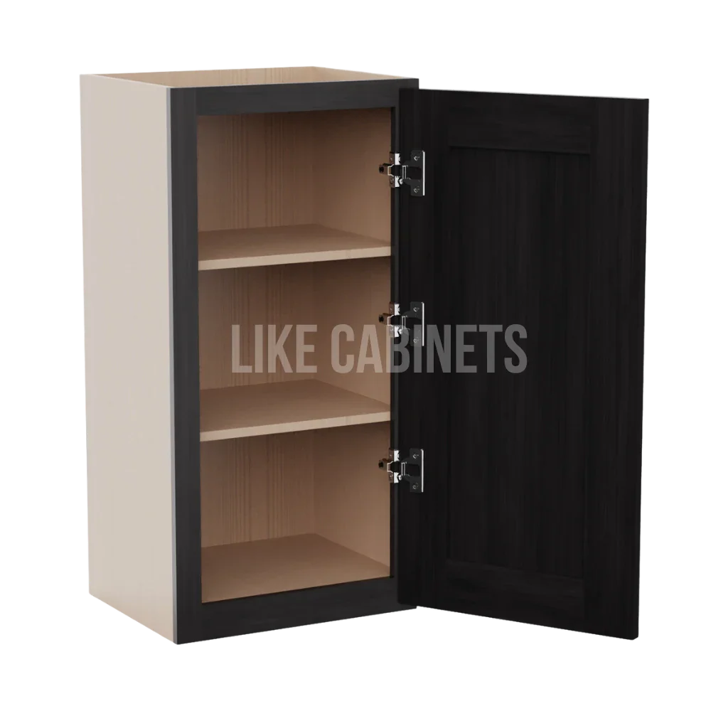 Smokey Ash 36'' H Single Door Wall Cabinet