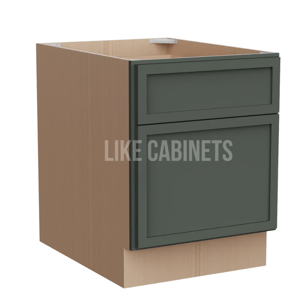 Slim Aston Green MINI Base Cabinet