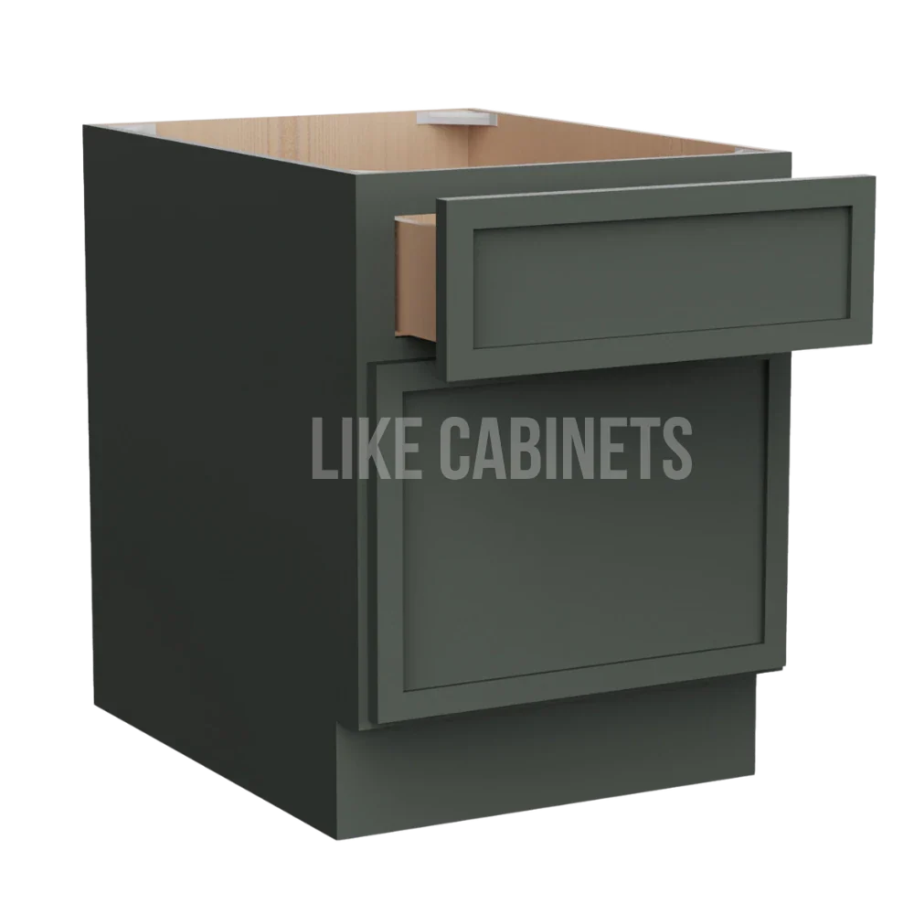 Slim Aston Green MINI Base Cabinet