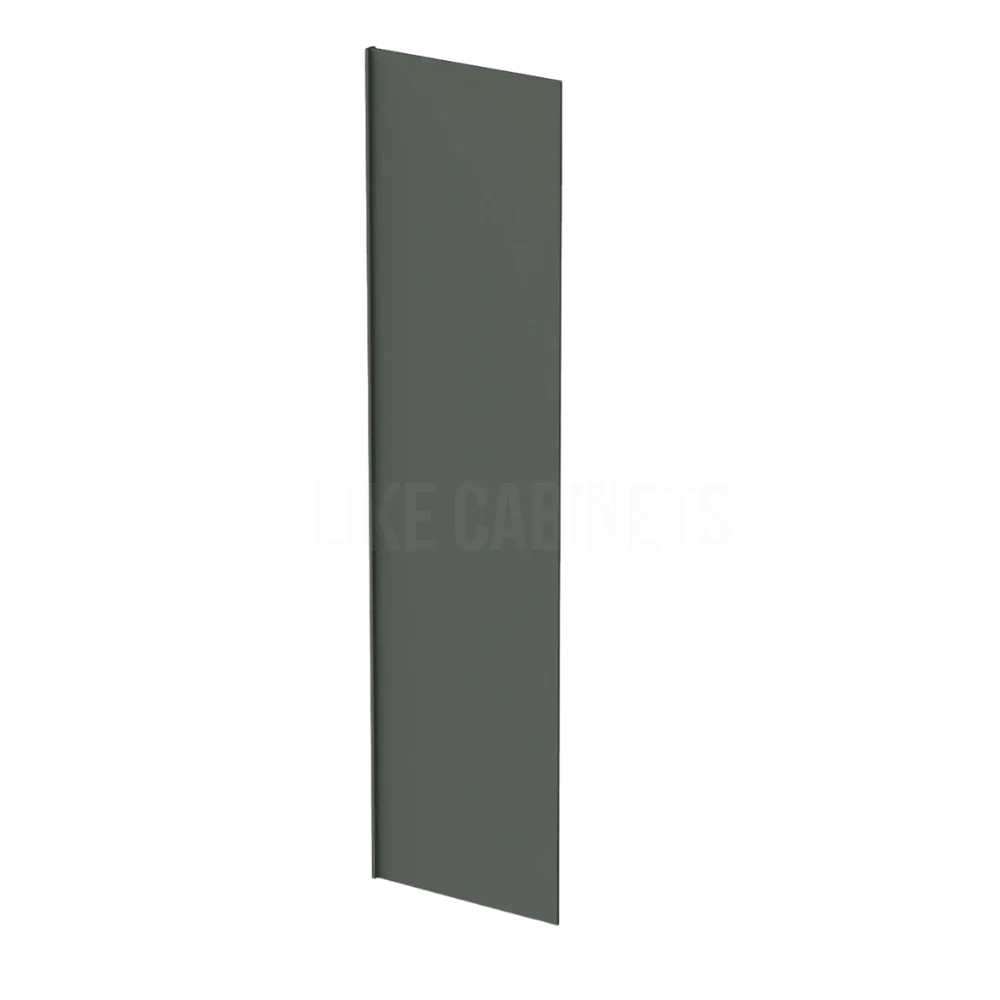 Slim Aston Green Refrigerator End Panel