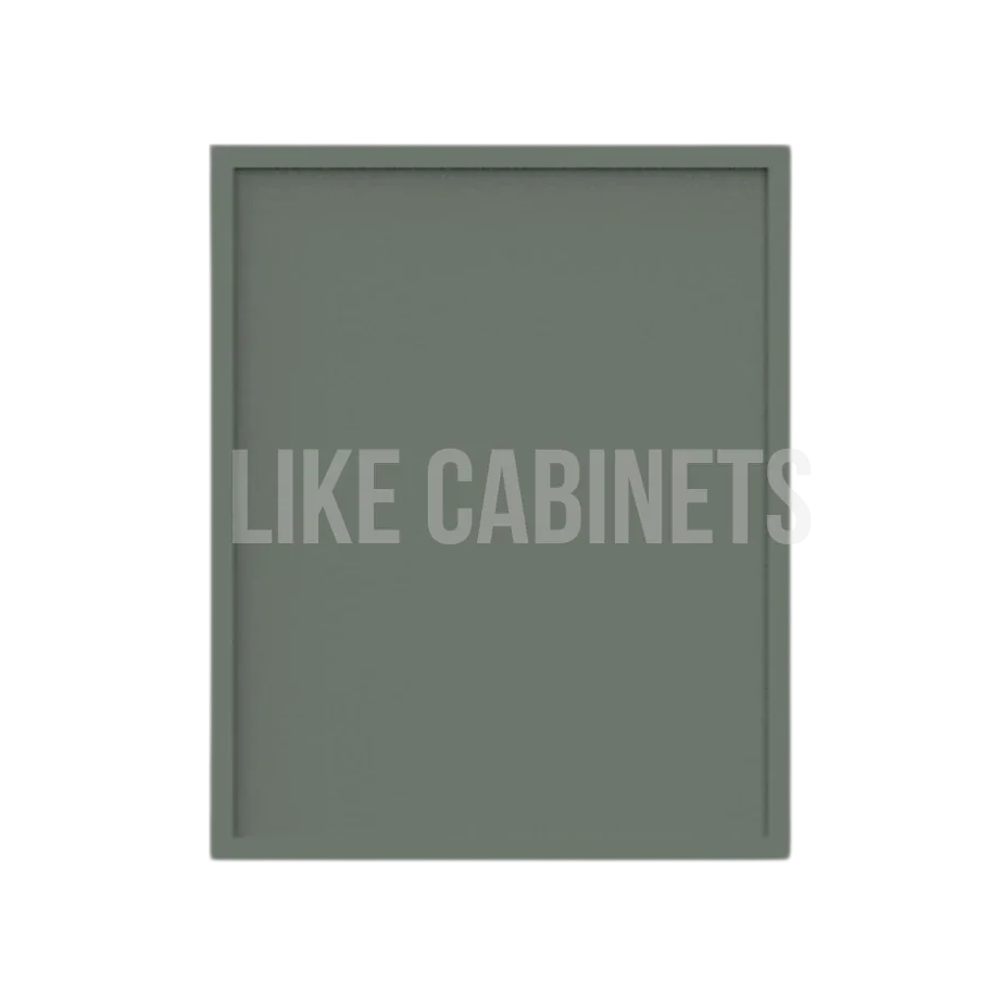 Slim Aston Green Shaker Cabinet Sample Door