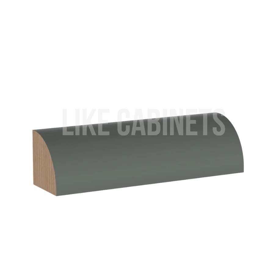 Slim Aston Green Shoe Moulding