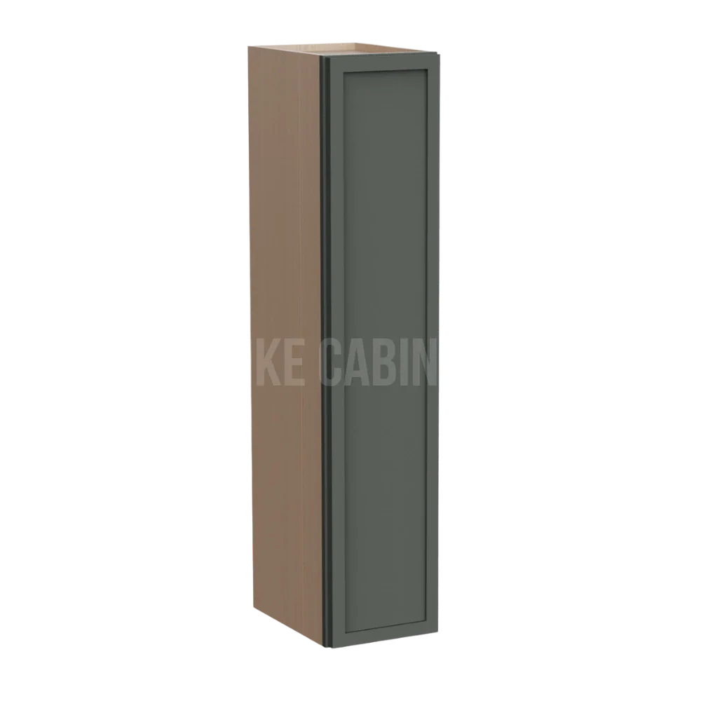 Slim Aston Green 42'' H Single Door Wall Cabinet