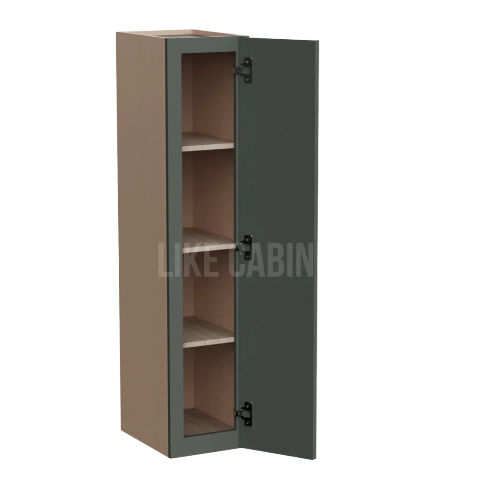 Slim Aston Green 42'' H Single Door Wall Cabinet